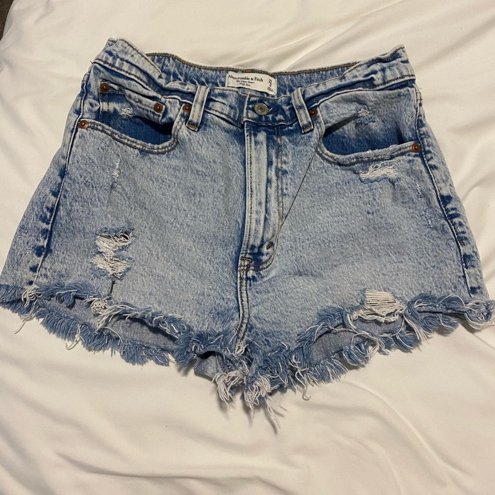 Abercrombie Mom High Rise Short
